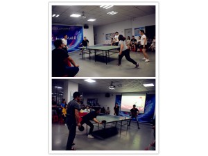 奮力拼搏，一決高下——“乒乓球運(yùn)動(dòng)賽”